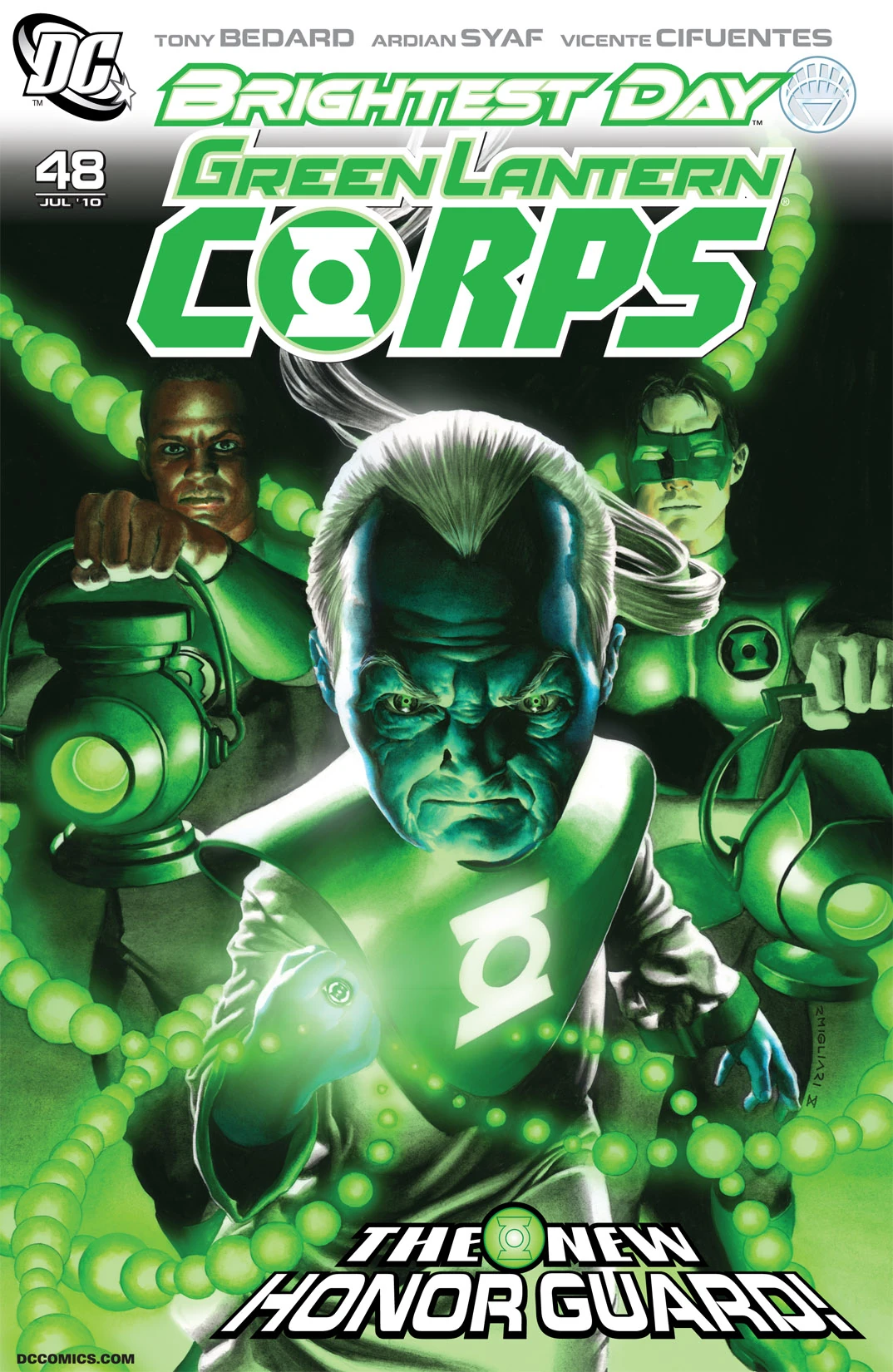 Green Lantern Corps #48 (DC, 2010 — Cover A) cover